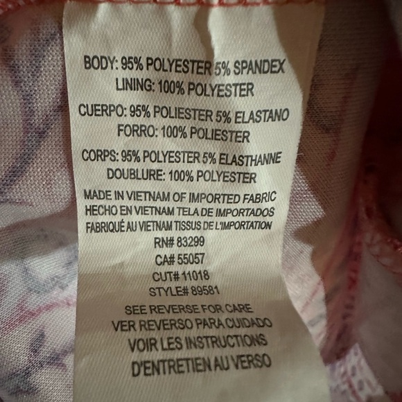 Neiman Marcus multicolor pull on midi dress size 8 - Picture 12 of 13